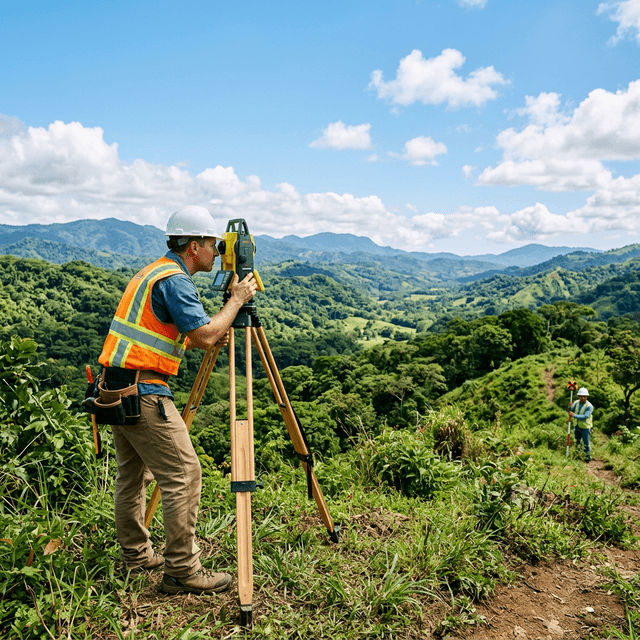 Costa Rica Topography Background